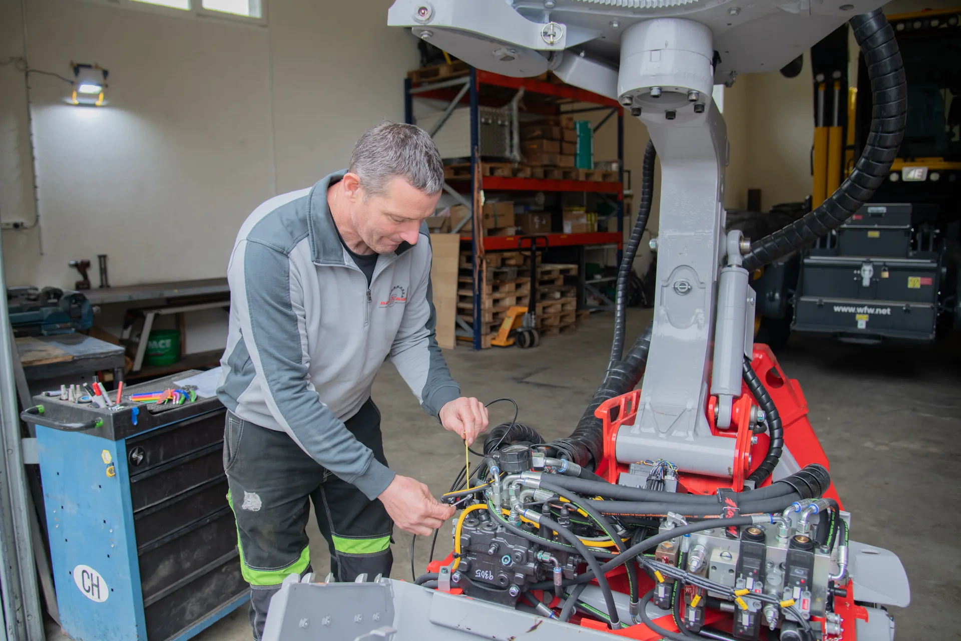 Harvester Hydraulikblock — wann besser den Fachmann rufen